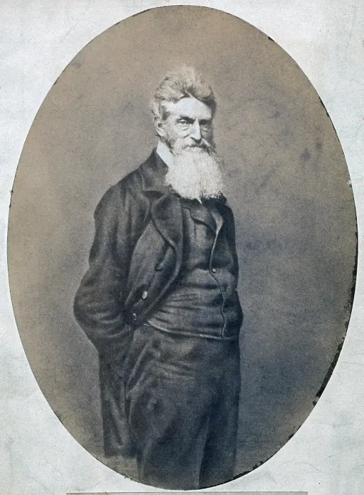 Framed Print : John Brown. Portrait May 1859