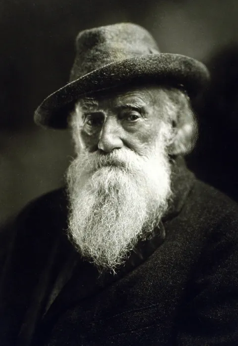 Framed Print : John Burroughs (1837-1921) wrote on nature subjects and inspired the early conservation movement