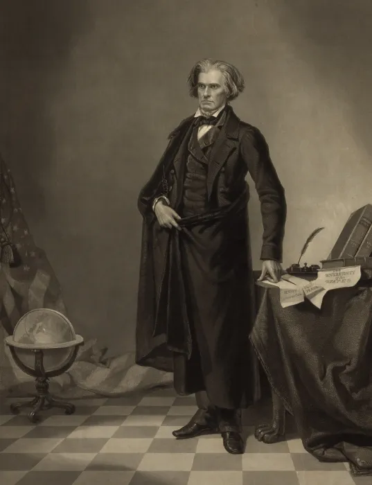Framed Print : John C. Calhoun, 1852 Framed Print : John C. Calhoun, 1852