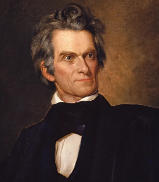 Framed Print : JOHN CALHOUN, by George Peter Alexander Healy, 1845 American painting, oil on canvas Framed Print : JOHN CALHOUN, by George Peter Alexander Healy, 1845 American painting, oil on canvas