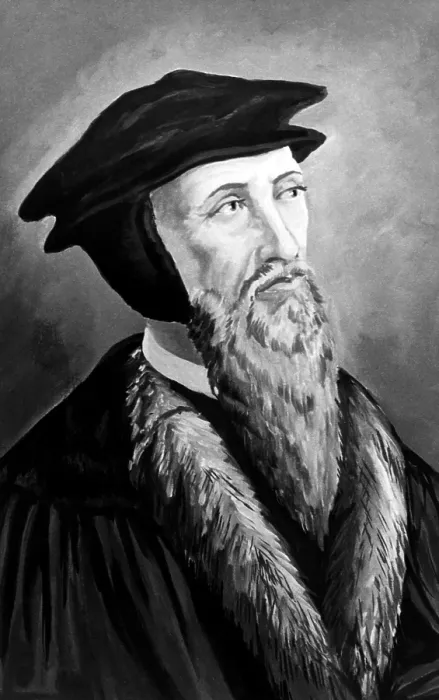 Framed Print : John Calvin (1509-1564). Courtesy: CSU Archives / Everett Collection