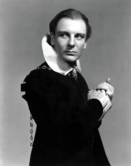 Framed Print : John Gielgud as HAMLET, around 1936