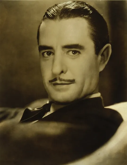 Framed Print : John Gilbert (1899-1936), silent screen star in a publicity portrait for one of his talking movies, WEST OF BROADWAY (1931)