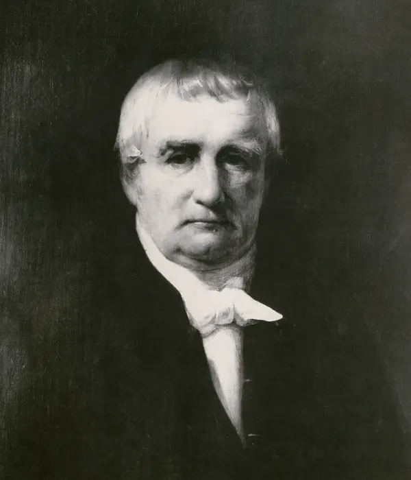 Framed Print : John Jacob Astor 1763-1848 the first American multi-millionaire. Engraving based on a painting by Alonzo Chappel. Ca. 1810. (BSLOC_2010_18_120)