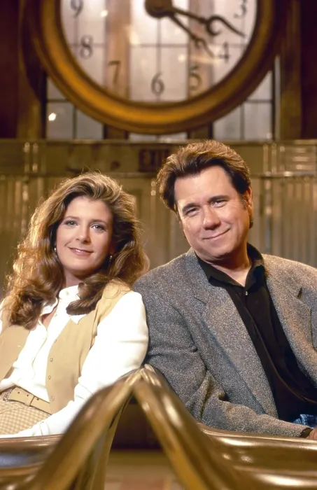 Framed Print : THE JOHN LARROQUETTE SHOW, from left: Alison La Placa, John Larroquette, 1993-96 Framed Print : THE JOHN LARROQUETTE SHOW, from left: Alison La Placa, John Larroquette, 1993-96