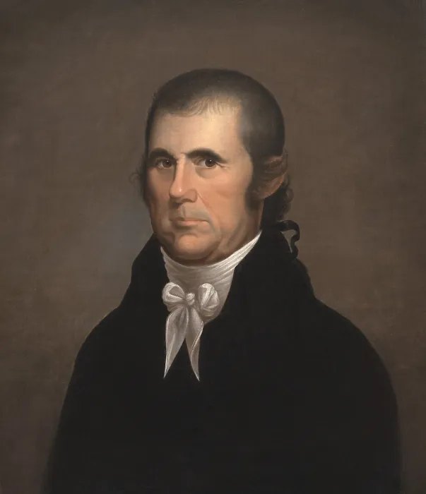 Framed Print : John Marshall, served as the 4th Chief Justice of the Supreme Court from 1801 to 1835. Cephas Thompson painted Marshalls 1809 portrait from life in Richmond, Virginia Framed Print : John Marshall, served as the 4th Chief Justice of the Supreme Court from 1801 to 1835. Cephas Thompson painted Marshalls 1809 portrait from life in Richmond, Virginia