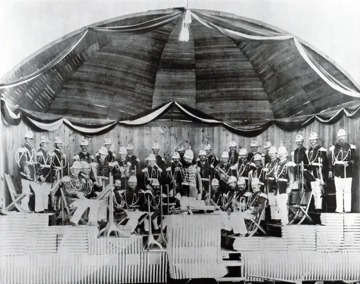 Framed Print : John Philip Sousa (1854-1932) led the U.S. Marine Corps Band at Cape May, New Jersey. Ca. 1891 Framed Print : John Philip Sousa (1854-1932) led the U.S. Marine Corps Band at Cape May, New Jersey. Ca. 1891