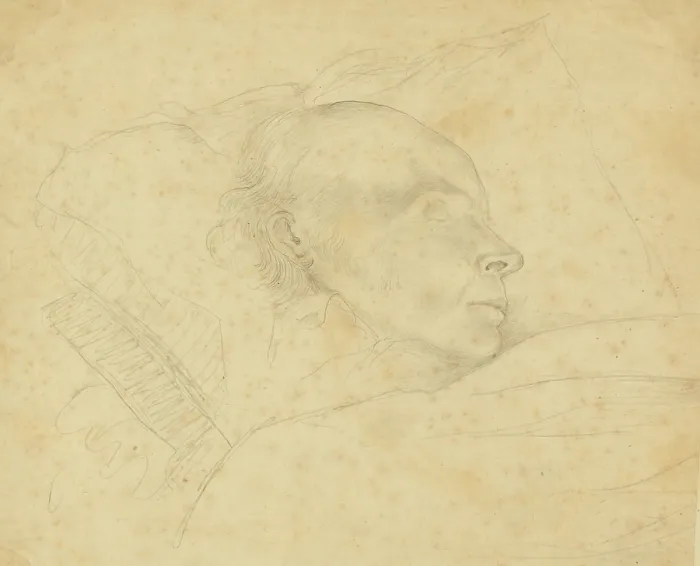 Framed Print : John Quincy Adams (1767-1848), in a drawing made while he was dying in the Rotunda of the Capitol Framed Print : John Quincy Adams (1767-1848), in a drawing made while he was dying in the Rotunda of the Capitol
