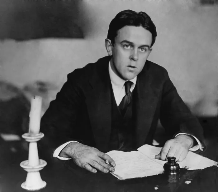 Framed Print : John Reed (1887-1920), American journalist, and communist activist, who wrote TEN DAYS THAT SHOOK THE WORLD, an account of the Bolshevik Revolution in Russia