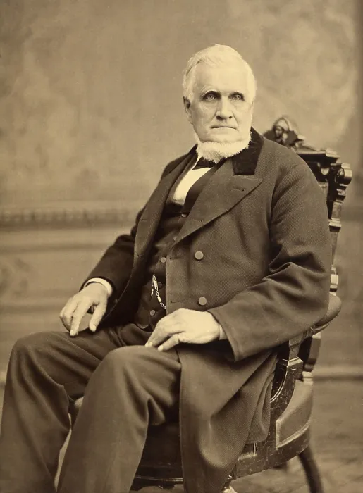 Framed Print : John Taylor was the third president of The Church of Jesus Christ of Latter-day Saints (LDS Church, Mormon Church) from 1880 to 1887