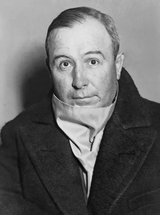 Framed Print : John Torrio 1882-1957 was head of the Chicago Outfit in the 1920s until he was nearly killed in a 1925 assassination attempt after which Al Capone took charge