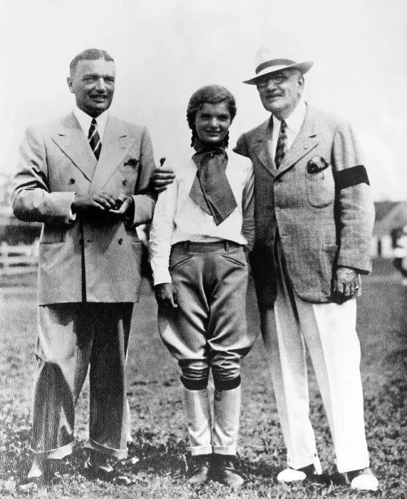 Framed Print : John Vernou Bouvier III Black Jack, Jacqueline Bouvier, and John Vernou Bouvier Jr, ca. early 1940s. Courtesy: CSU Archives / Everett Collection Framed Print : John Vernou Bouvier III Black Jack, Jacqueline Bouvier, and John Vernou Bouvier Jr, ca. early 1940s. Courtesy: CSU Archives / Everett Collection