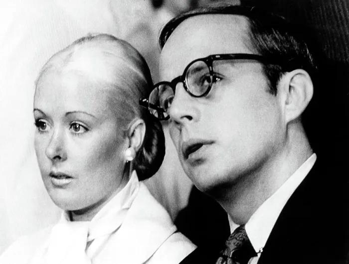 Framed Print : John W. Dean III (right), Maureen Dean (left), in the Senate Watergate Committee Hearing Room during Dean's 2nd Day of testimony, 06 / 26 / 73 Framed Print : John W. Dean III (right), Maureen Dean (left), in the Senate Watergate Committee Hearing Room during Dean's 2nd Day of testimony, 06 / 26 / 73