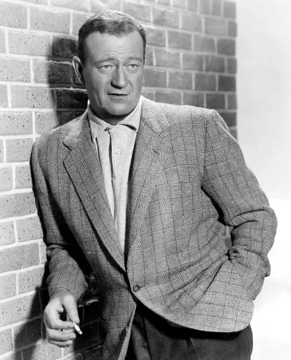Framed Print : John Wayne, 1955 Framed Print : John Wayne, 1955