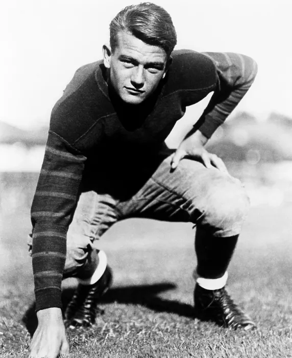 Framed Print : John Wayne, on the USC football team, ca. 1926 Framed Print : John Wayne, on the USC football team, ca. 1926