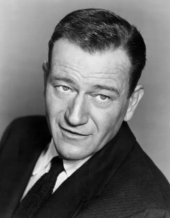 Framed Print : John Wayne, Warner Brothers, 1956
