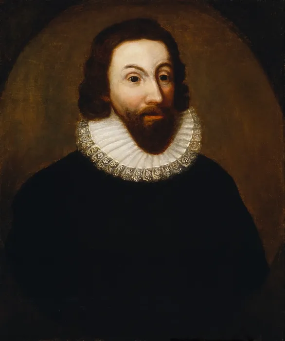 Framed Print : John Winthrop was an early leader of the Massachusetts Bay Colony, the second major settlement in New England Framed Print : John Winthrop was an early leader of the Massachusetts Bay Colony, the second major settlement in New England