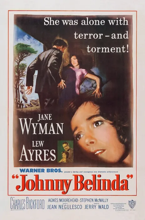 Framed Print : JOHNNY BELINDA, US poster art, Lew Ayres, Jane Wyman, 1948
