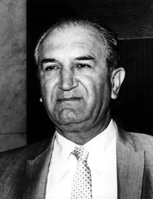 Framed Print : Joseph Bonanno, mobster, in the early 1970s.. Courtesy: CSU Archives  /  Everett Collection