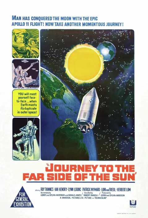 Framed Print : JOURNEY TO THE FAR SIDE OF THE SUN, Australian poster, 1969 Framed Print : JOURNEY TO THE FAR SIDE OF THE SUN, Australian poster, 1969