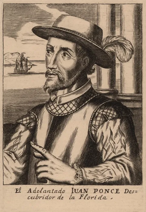 Framed Print : Juan Ponce de Leon led the first official European expedition to Florida in 1513 and served as the Spanish governor of Puerto Rico Framed Print : Juan Ponce de Leon led the first official European expedition to Florida in 1513 and served as the Spanish governor of Puerto Rico