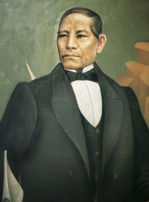 Framed Print : JUAREZ GARCIA, Benito (1806-1872). Oil on canvas. MEXICO. Mexico City. Chapultepec Castle. AISA / Everett Collection**US SALES ONLY**