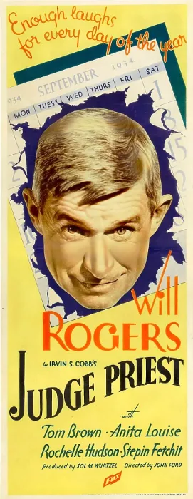 Framed Print : JUDGE PRIEST, Will Rogers, 1934, TM and Copyright 20th Century Fox Film Corp. All rights reserved. / courtesy Everett Collection