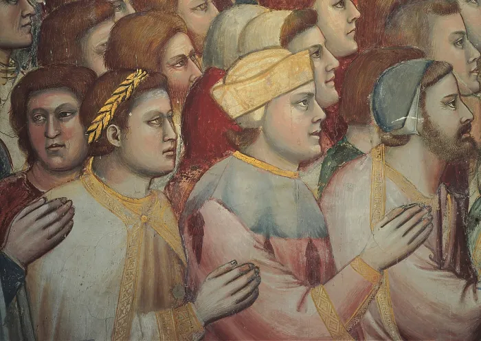 Framed Print : The Last Judgement, by Giotto, 1303 - 1305 about, 14th Century, fresco, cm 1000 x 840 - Italy, Veneto, Padua, Scrovegni Chapel. Detail Framed Print : The Last Judgement, by Giotto, 1303 - 1305 about, 14th Century, fresco, cm 1000 x 840 - Italy, Veneto, Padua, Scrovegni Chapel. Detail