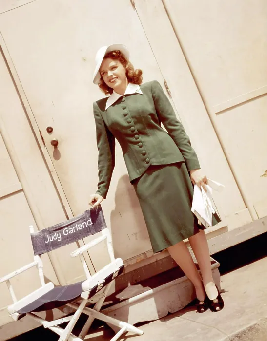 Framed Print : Judy Garland on the MGM lot, ca. mid 1940s