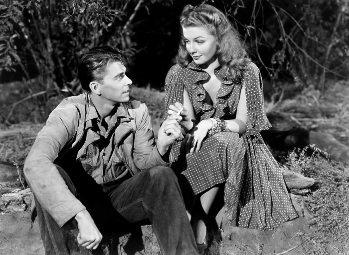 Framed Print : JUKE GIRL, from left, Ronald Reagan, Ann Sheridan, 1942 Framed Print : JUKE GIRL, from left, Ronald Reagan, Ann Sheridan, 1942