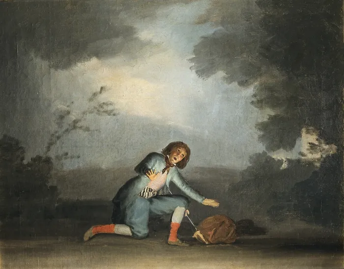 Framed Print : JULIA, Asensi (1767-1830). Scene from a Comedy. beg. 19th c. Painted for the Alameda de Osuna. Romanticism. Oil on canvas. SPAIN. Madrid. Prado Museum