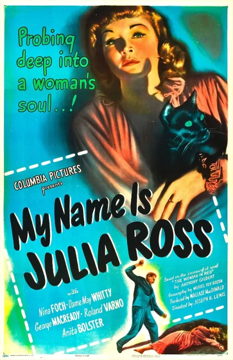 Framed Print : MY NAME IS JULIA ROSS, US poster, Nina Foch, 1945