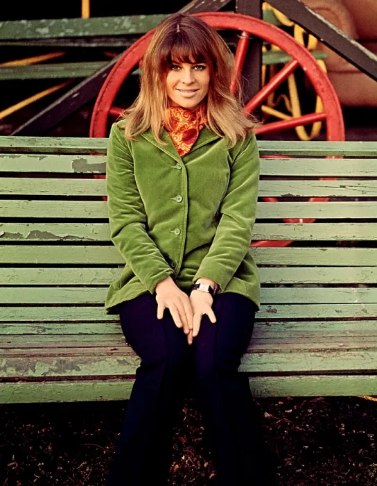 Framed Print : Julie Christie on the set of FAR FROM THE MADDING CROWD, 1967