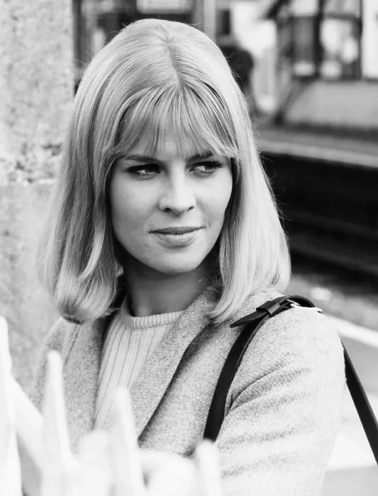 Framed Print : Julie Christie, at the time she was filming DARLING, 1965