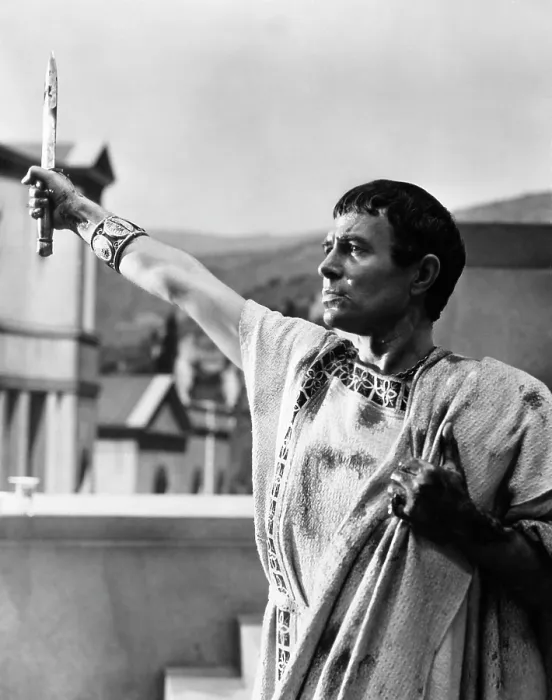 Framed Print : JULIUS CAESAR, James Mason, 1953