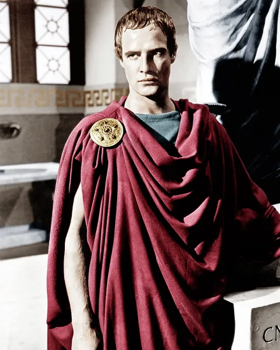 Framed Print : JULIUS CAESAR, Marlon Brando, 1953