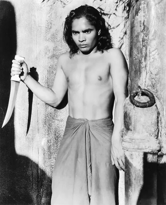 Framed Print : JUNGLE BOOK, Sabu, 1942