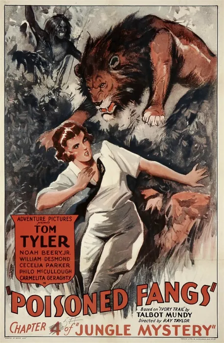 Framed Print : JUNGLE MYSTERY, Cecilia Parker in Chapter 4: Poisoned Fangs, 1932