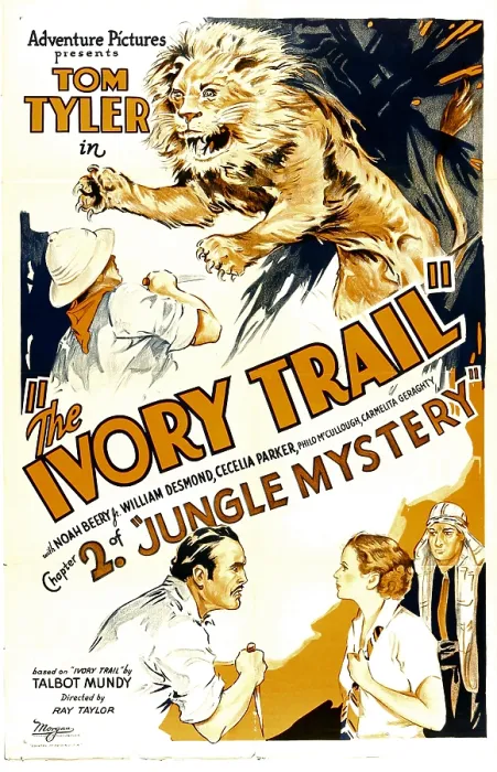 Framed Print : JUNGLE MYSTERY, Chapter 2: The Ivory Trail, 1932