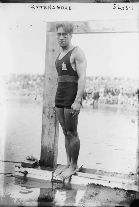 Framed Print : Kahanamoku, aka Duke Kahanamoku, c. 1920 Framed Print : Kahanamoku, aka Duke Kahanamoku, c. 1920