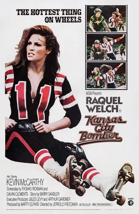 Framed Print : KANSAS CITY BOMBER, US poster art, Raquel Welch, 1972 Framed Print : KANSAS CITY BOMBER, US poster art, Raquel Welch, 1972
