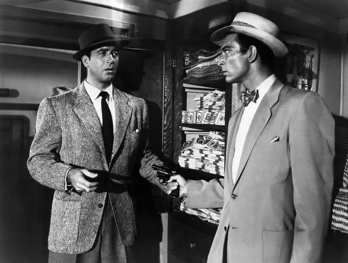 Framed Print : KANSAS CITY CONFIDENTIAL, (aka THE SECRET FOUR) John Payne, Lee Van Cleef, 1952