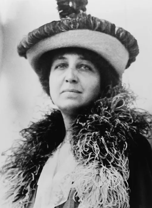 Framed Print : Katharine Dexter McCormick, suffragette and birth control advocate, ca. 1915-25. With inherited wealth she funded Gregory Pincus development of the birth control pill Framed Print : Katharine Dexter McCormick, suffragette and birth control advocate, ca. 1915-25. With inherited wealth she funded Gregory Pincus development of the birth control pill