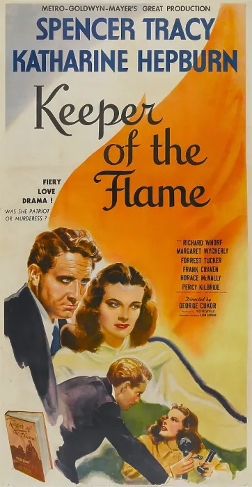 Framed Print : KEEPER OF THE FLAME, from left top and bottom: Spencer Tracy, Katharine Hepburn, 1942 Framed Print : KEEPER OF THE FLAME, from left top and bottom: Spencer Tracy, Katharine Hepburn, 1942