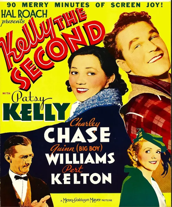 Framed Print : KELLY THE SECOND, top from left: Patsy Kelly, Guinn Big Boy Williams, bottom from left: Charley Chase, Pert Kelton on window card, 1936