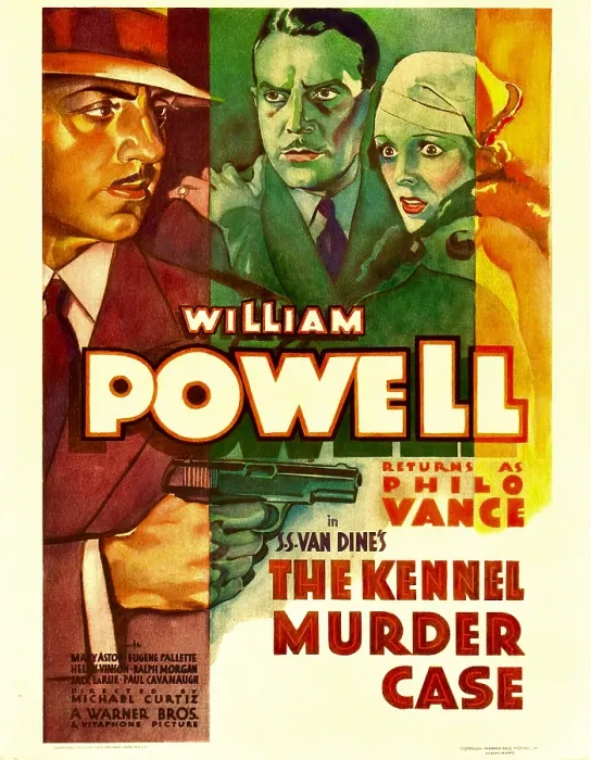 Framed Print : THE KENNEL MURDER CASE, William Powell, Mary Astor, 1933