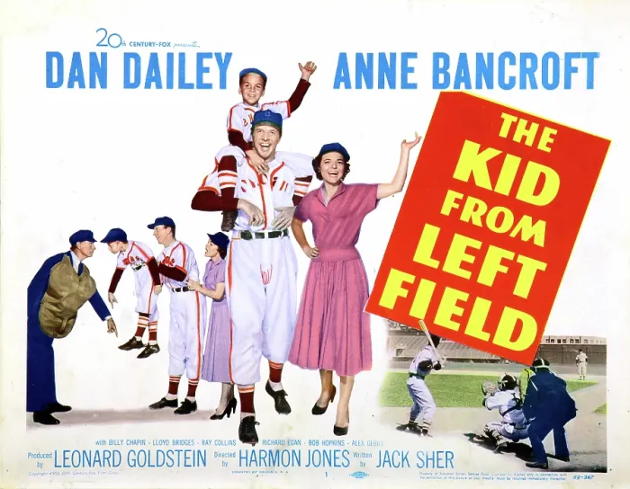 Framed Print : THE KID FROM LEFT FIELD, Dan Dailey, Anne Bancroft, 1953. TM and Copyright 20th Century Fox Film Corp. All rights reserved. Courtesy: Everett Collection Framed Print : THE KID FROM LEFT FIELD, Dan Dailey, Anne Bancroft, 1953. TM and Copyright 20th Century Fox Film Corp. All rights reserved. Courtesy: Everett Collection
