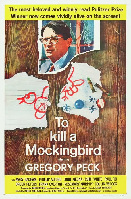 Framed Print : TO KILL A MOCKINGBIRD, Gregory Peck, 1962
