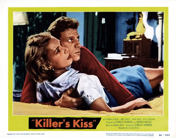 Framed Print : KILLER'S KISS, from left, Irene Kane, (aka Chris Chase), Jamie Smith, 1955