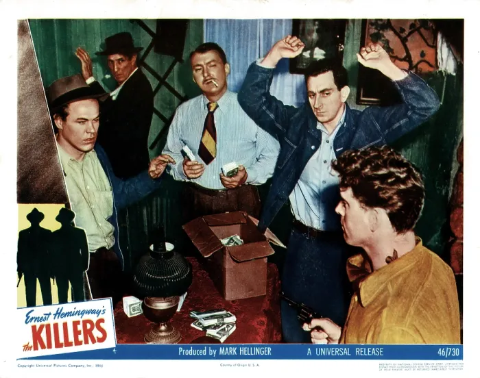 Framed Print : THE KILLERS, from left, Jack Lambert, Charles Middleton, Albert Dekker, Jeff Corey, Burt Lancaster, 1946 Framed Print : THE KILLERS, from left, Jack Lambert, Charles Middleton, Albert Dekker, Jeff Corey, Burt Lancaster, 1946